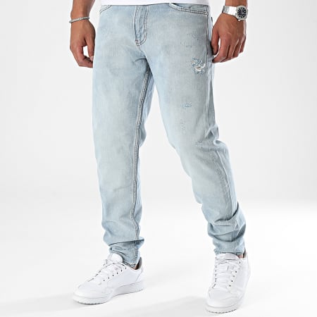 2Y Premium - Blue Wash Slim Jeans