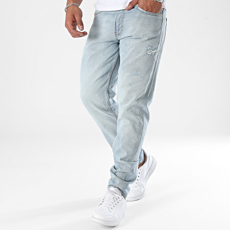 2Y Premium - Blue Wash Slim Jeans