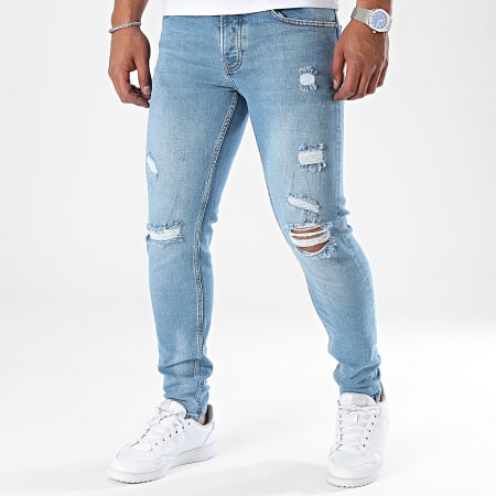 2Y Premium - Blauwe denim skinny jeans