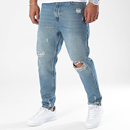 2Y Premium - Blauwe Denim Slim Jeans