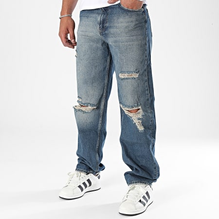 2Y Premium - Blauwe denim baggy jeans