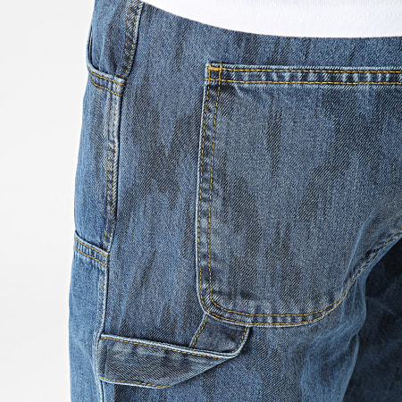 2Y Premium - Pantaloncini di jeans blu in denim