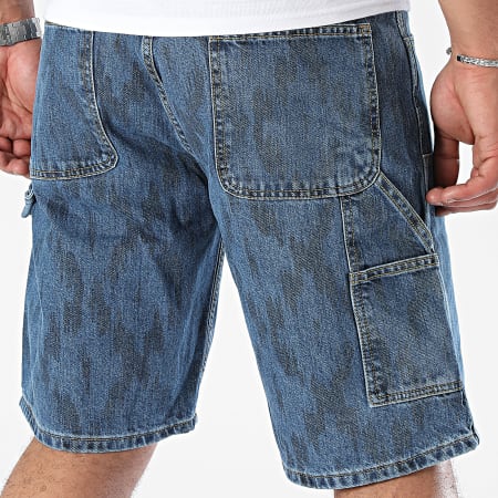 2Y Premium - Pantaloncini di jeans blu in denim