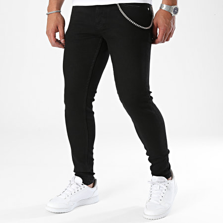 2Y Premium - Zwarte skinny jeans