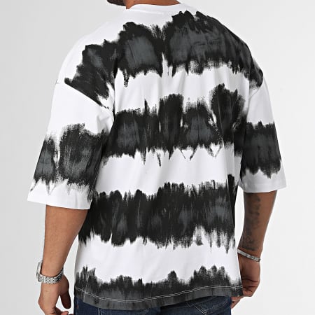 2Y Premium - Oversize Tee Shirt Blanco Negro Gris