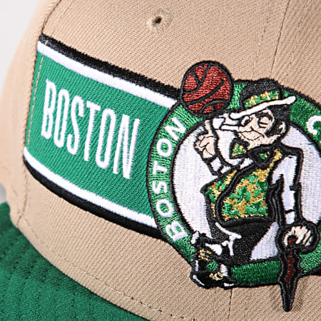 New Era - Boston Celtics 9 Cinquanta Snapback Cap 60507210 Beige Verde