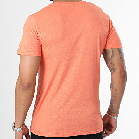 Paname Brothers - Camiseta cuello pico Coral Chiné