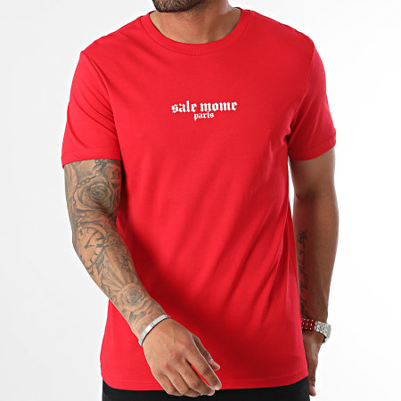 Sale Môme Paris - Tee Shirt Bandana Rood