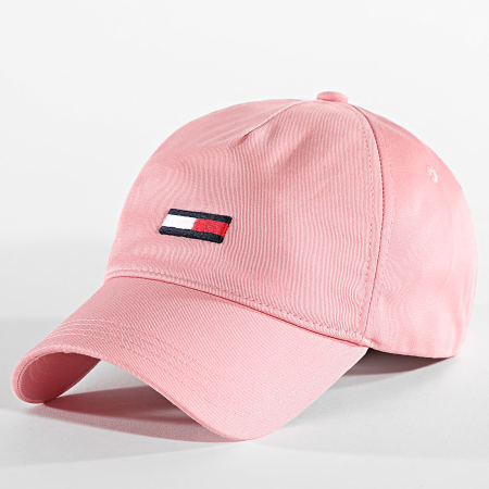 Tommy Jeans - Gorra de mujer Bandera alargada 5842 Rosa