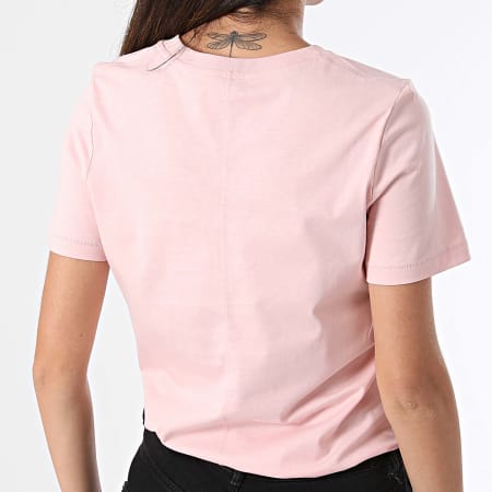 Tommy Hilfiger - Dames-T-shirt Reg Script 2589 Roze