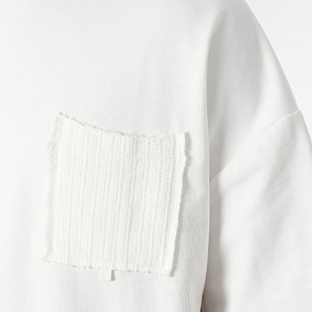 2Y Premium - Oversize Pocket Tee Shirt Blanco