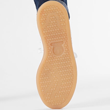 Adidas Originals - Stan Smith Zapatillas Mujer II0010 Calzado Blanco Golpe Azul Goma3