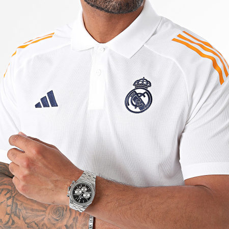 Adidas Sportswear - Polo a maniche corte Real Madrid IT5112 Bianco