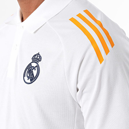 Adidas Sportswear - Polo Manches Courtes Real Madrid IT5112 Blanc