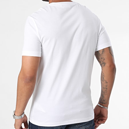 Calvin Klein - Camiseta Flock Logo 3118 Blanca