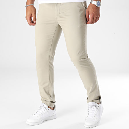 Calvin Klein - Pantaloni chino in twill moderno 3696 nero