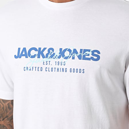 Jack And Jones - Tee Shirt Alvis Blanc