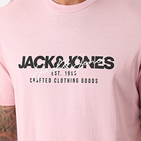 Jack And Jones - Maglietta Alvis rosa