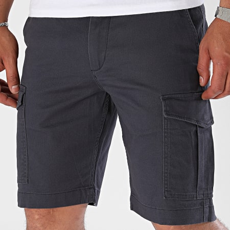 Jack And Jones - Pantaloncini Jason Navy Cargo