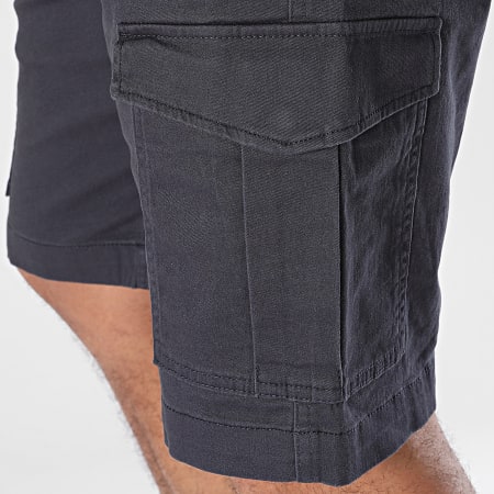 Jack And Jones - Pantalones cortos Jason Navy Cargo