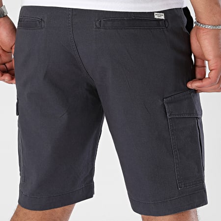 Jack And Jones - Pantalones cortos Jason Navy Cargo