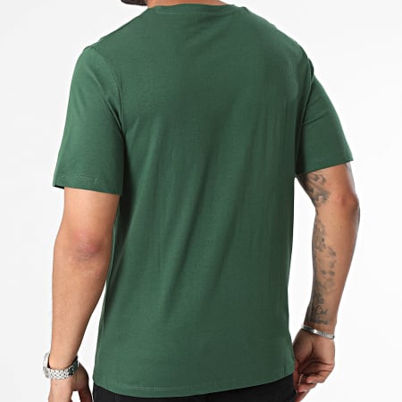 Jack And Jones - Camiseta Delvin Verde Oscuro