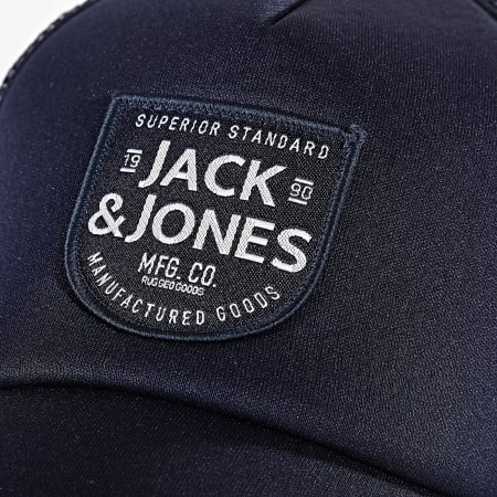 Jack And Jones - Gorra Trucker Bus azul marino