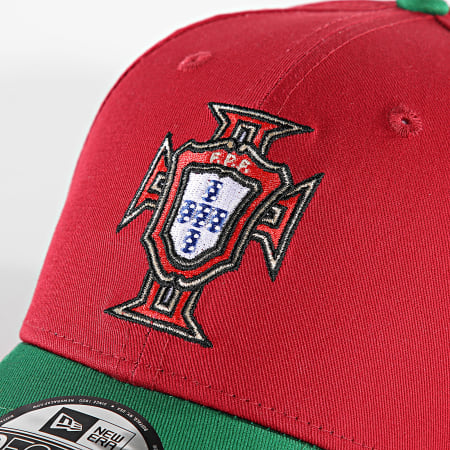 New Era - Casquette Home 9Forty Portugal FPF 60591767 Rouge Vert
