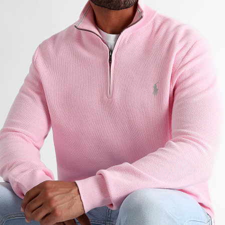 Polo Ralph Lauren - Original Player Sweater met hoge hals Roze