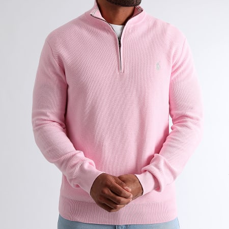 Polo Ralph Lauren - Original Player Sweater met hoge hals Roze