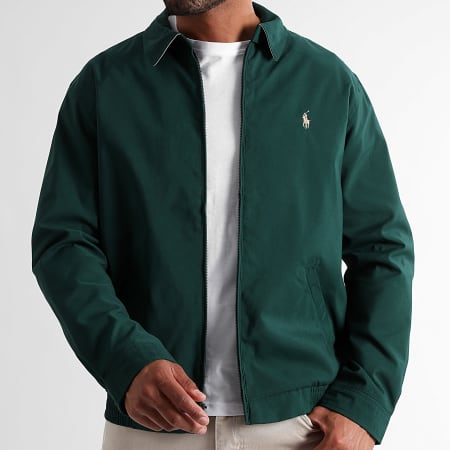 Polo Ralph Lauren - Veste Zippée Original Player Vert