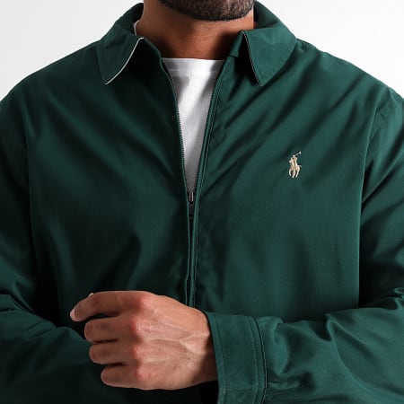 Polo Ralph Lauren - Chaqueta verde con cremallera Original Player