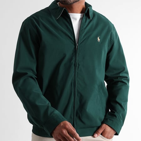 Polo Ralph Lauren - Chaqueta verde con cremallera Original Player