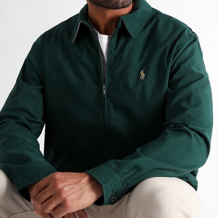 Polo Ralph Lauren - Chaqueta verde con cremallera Original Player