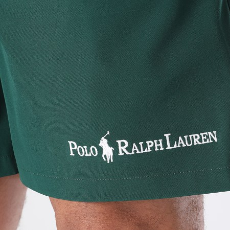 Polo Ralph Lauren - Short De Bain Classics Traveler Vert Foncé