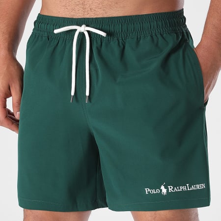 Polo Ralph Lauren - Shorts de baño Classics Traveler Verde oscuro