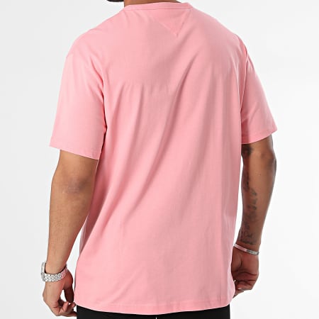 Tommy Jeans - Tee Shirt Regular Corp 8872 Rose