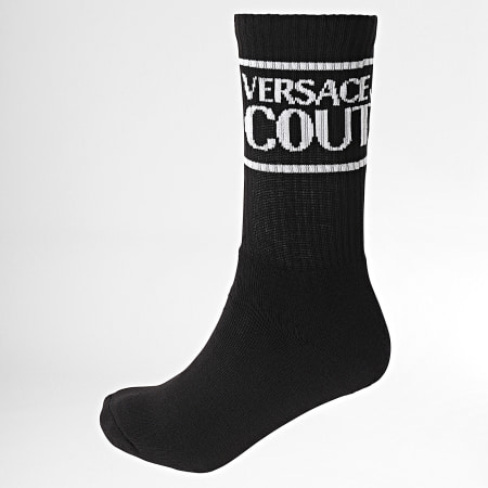Versace Jeans Couture - Coppia di calzini 76GA0J04 Nero