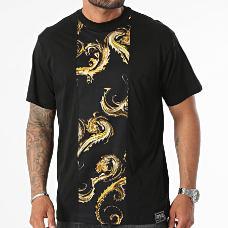 Versace Jeans Couture - Tee Shirt 77GAH612-JS388 Noir Renaissance