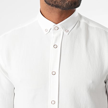 Classic Series - Chemise Manches Longues Blanc