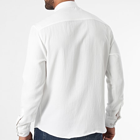 Classic Series - Camisa Manga Larga Blanca