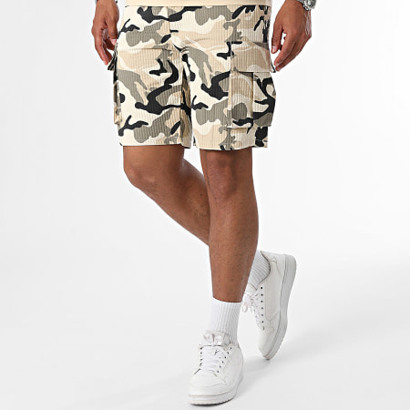 Classic Series - Camouflage T-shirt en korte broek beige