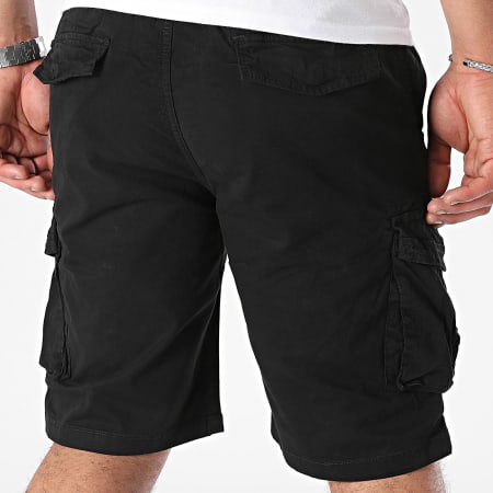 KZR - Pantalones cortos cargo negros