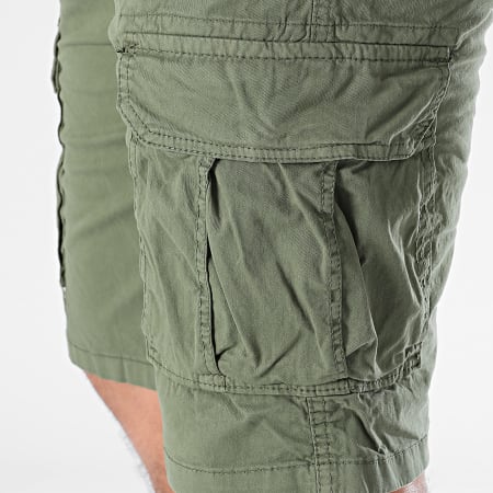 KZR - Pantaloncini Cargo Verde Khaki