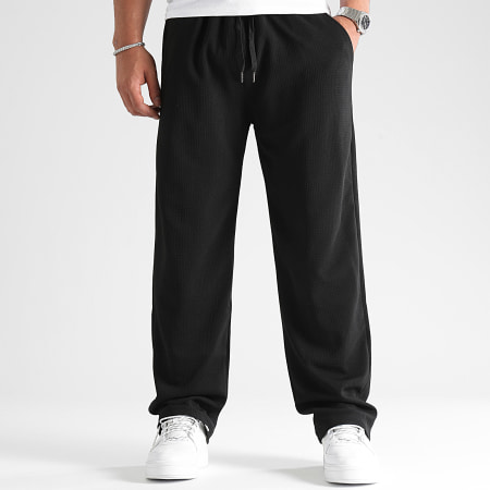 LBO - Pantalon Jogging Waffle Large 1369 Noir