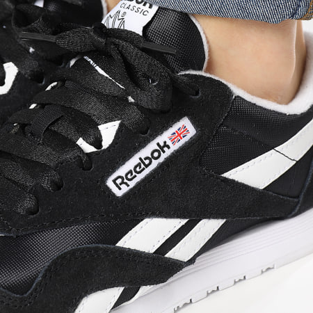 Reebok - Damesschoenen Classic Nylon Damesschoenen 100009251 Core Black Cloud White