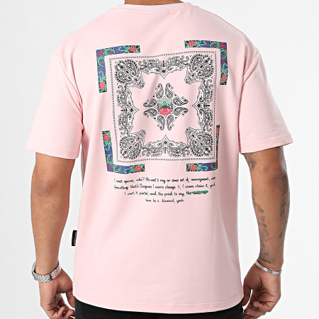 Zelys Paris - Camiseta oversize rosa