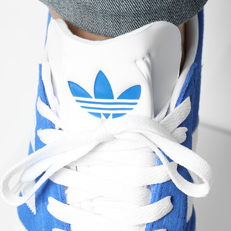Adidas Originals - Baskets Gazelle IG2093 Blue Cloud White Core White