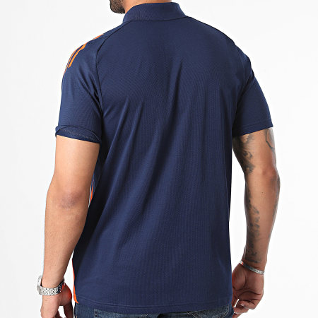 Adidas Sportswear - Polo Manches Courtes A Bandes Juventus IS5793 Bleu Marine