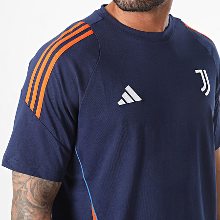 Adidas Sportswear - Tee Shirt A Bandes Juventus IS5805 Bleu Marine